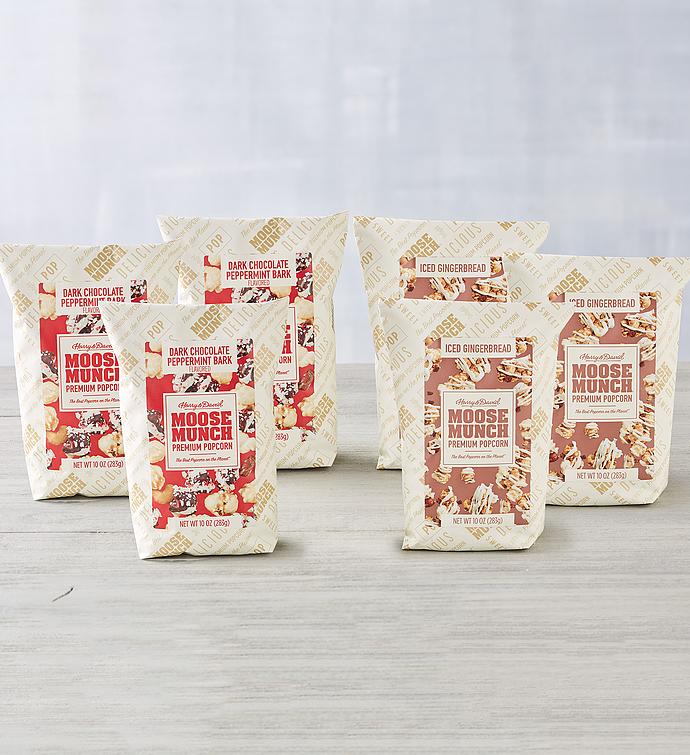 Moose Munch&#174; Premium Popcorn Winter Flavors 6-Pack